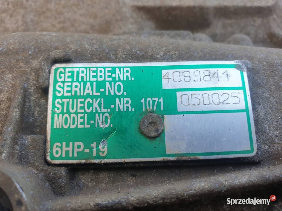 BMW X3 E83 20 D DIESEL REDUKTOR SKRZYNI BIEGÓW Rudka