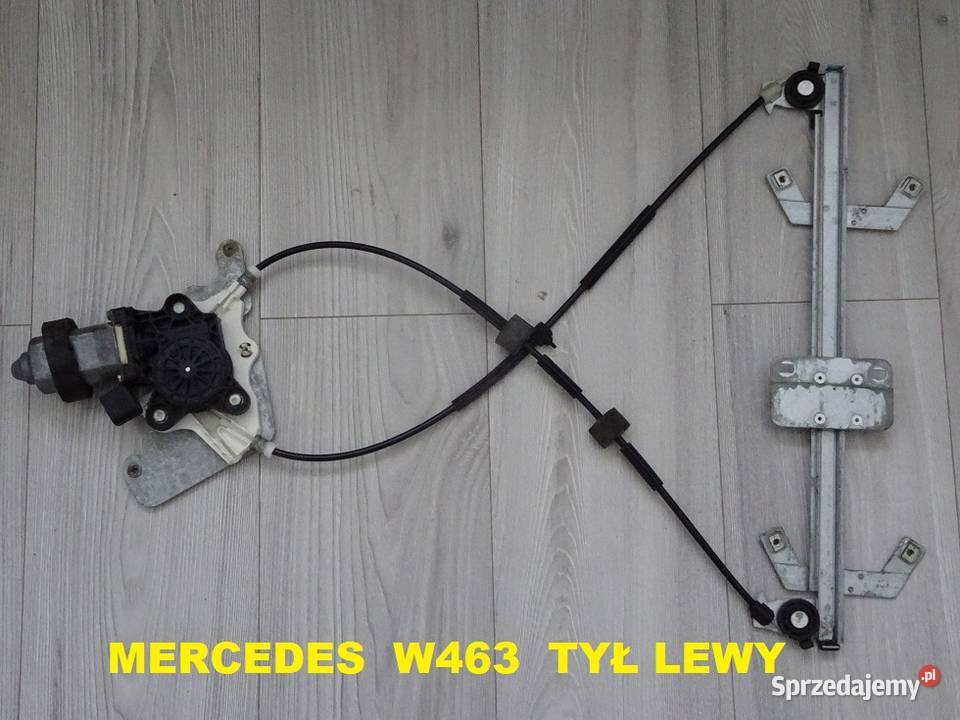 Podnośnik Mechanizm Szyby Mercedes Gklasa W463 Wyposażenie elektryczne Poznań