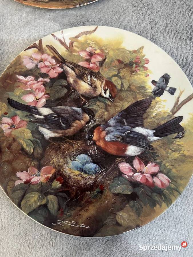 Zestaw 3 talerzy z edycji limitowanej Bradex z podkarpackie sprzedam