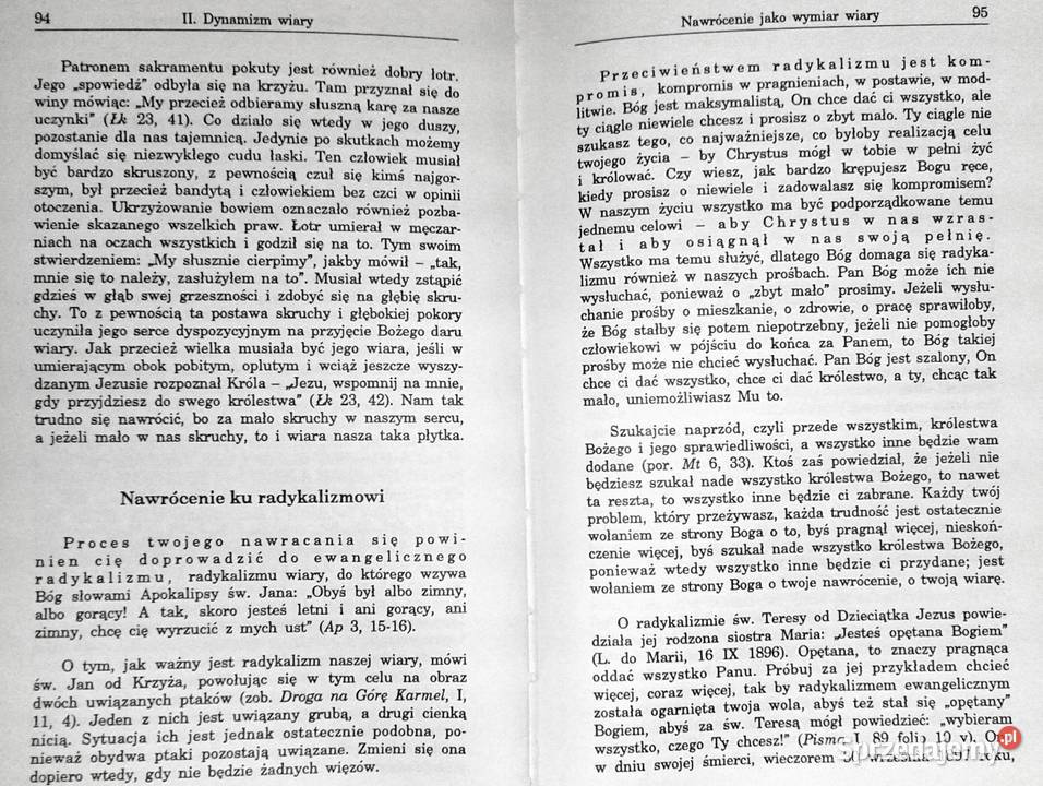 Rozważania o wierze ks Tadeusz Dajczer Rok wydania 1994 Chełm