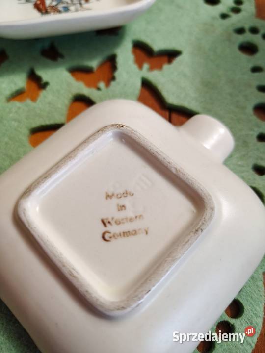 Popielniczki Vintage ręcznie malowane Legnica