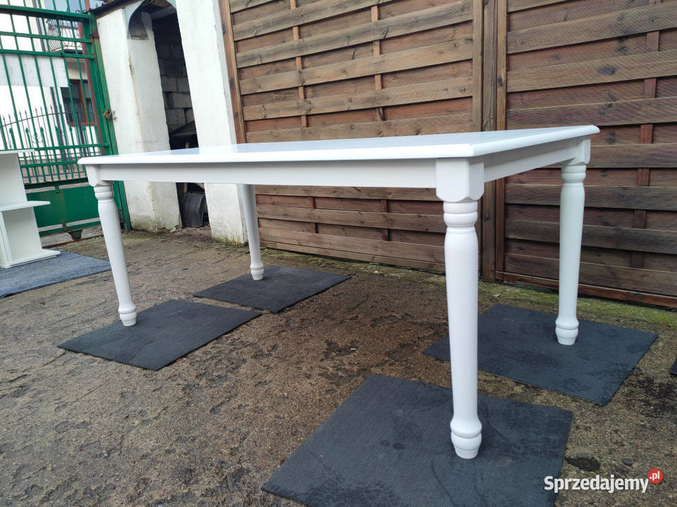 Stół drewniany biały styl prowansalski Warszawa