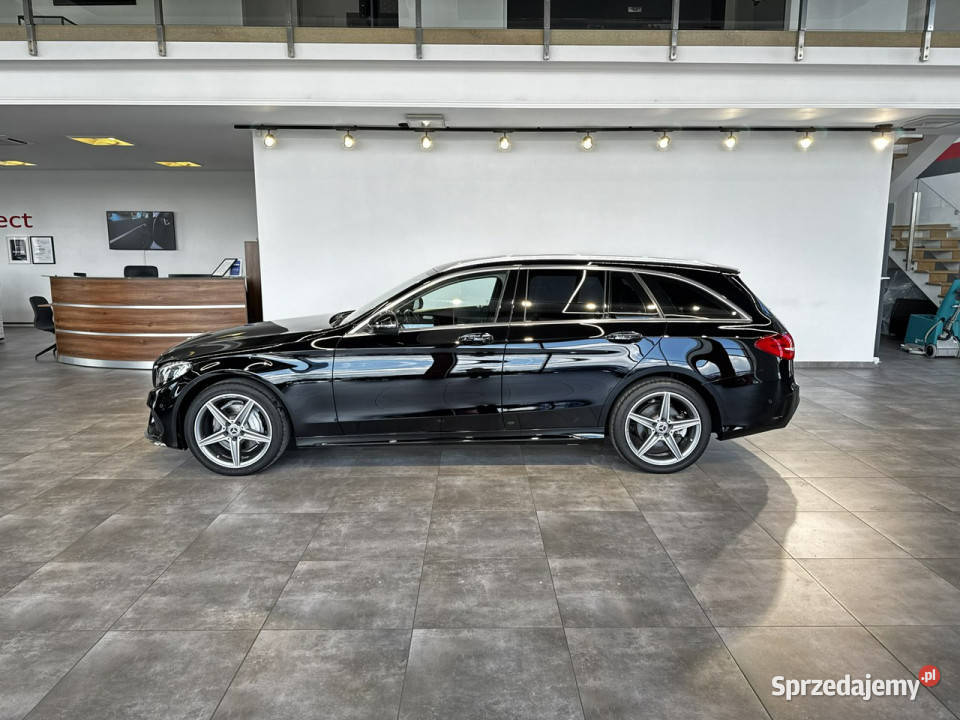 Mercedes C 200 T 20 184 automat 2018 r salon fa nieuszkodzony