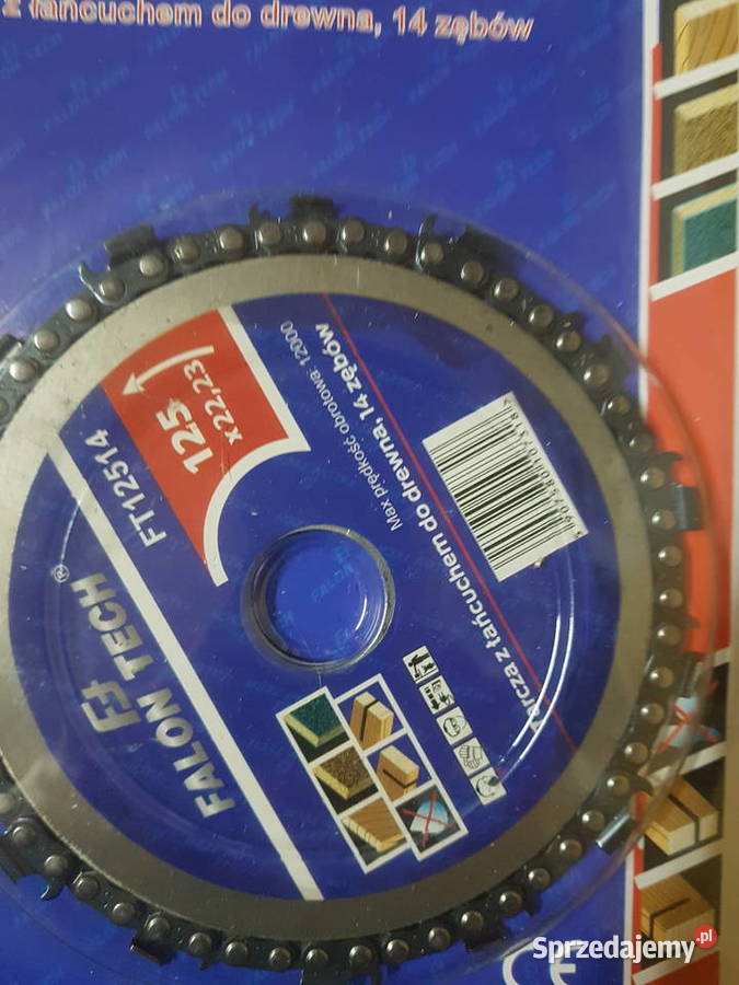 Tarcza tnąca Falontech Tarcza łańcuchowa 125x222 wielkopolskie Głogowa