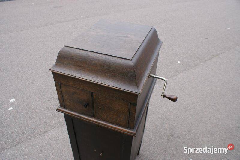 Gramofon z meblem Cremona Rex początek lat 1900 Szczecin sprzedam