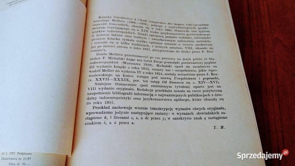 Wstęp do językoznawstwa indoeuropejskiego Gdańsk