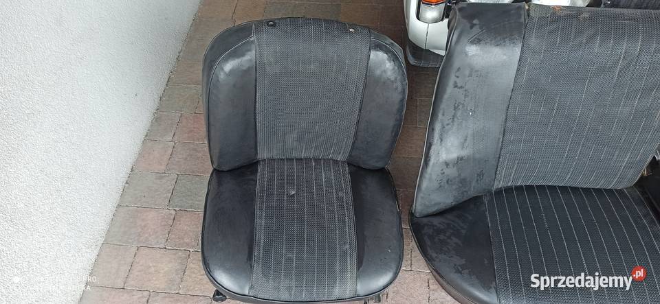 Fotele Fiat 125p 1974r kpl Wyposażenie wnętrza małopolskie Zator