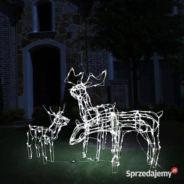 vidaXL 3częściowa ozdoba świąteczna renifery 229 Warszawa