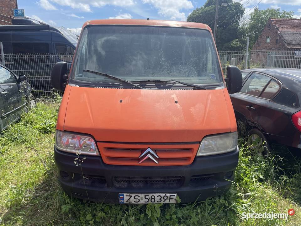 Citroen jumper 20 diesel uszkodzony zachodniopomorskie Szczecin