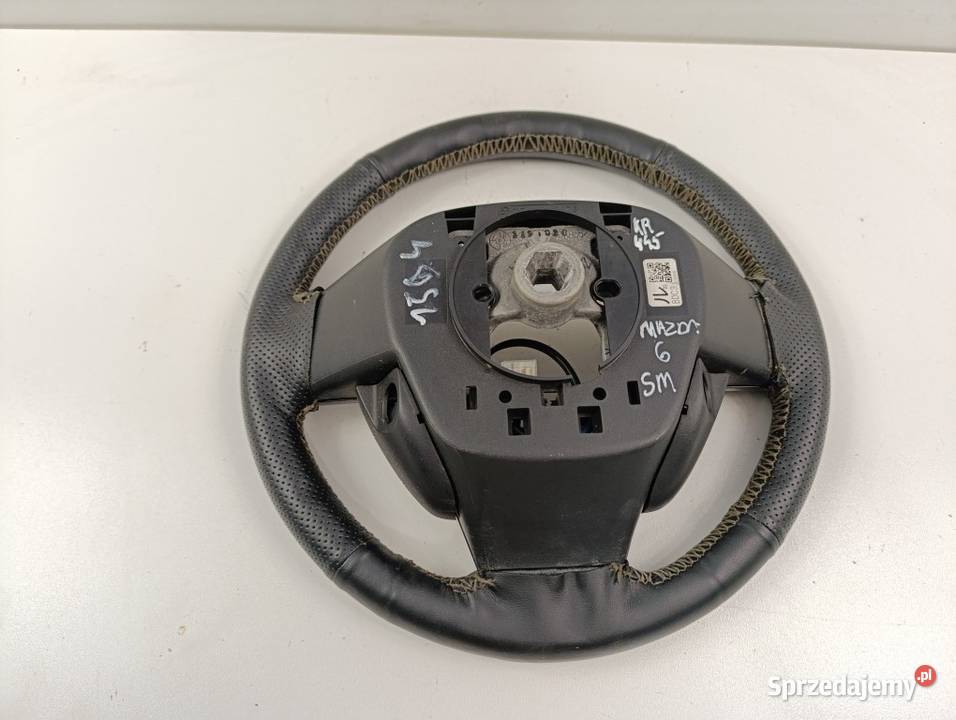 MAZDA 6 GH KIEROWNICA MULTIFUNKCJA SKÓRA Zbierkowo