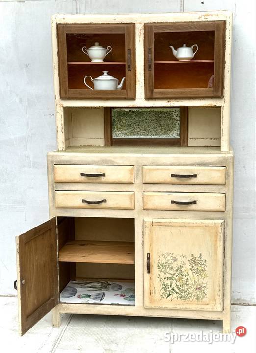 Kredens vintage art deco rustykalny shabby chic Kredensy i witryny Przeworsk