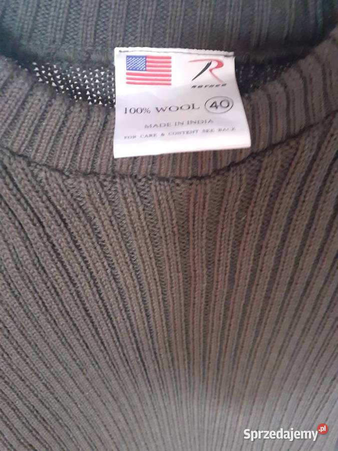 nowy sweter wełniany męski Gdańsk