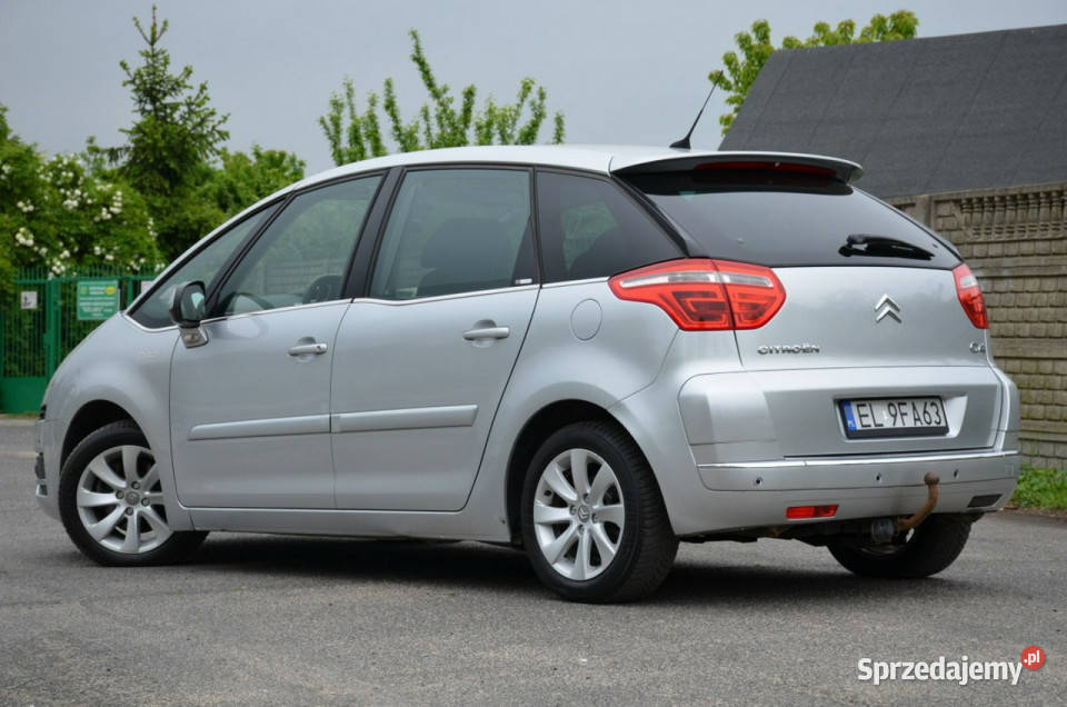Citroen C4 Picasso Prywatne 20HDI 135 Exclusive czujnik deszczu Samochody osobowe łódzkie
