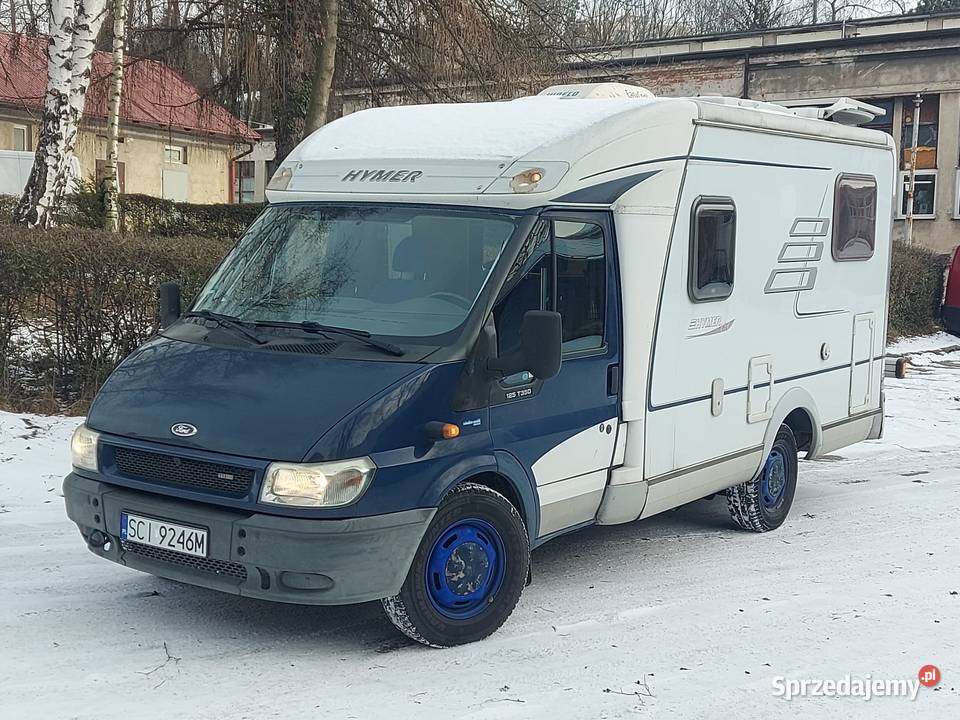 Kamper półintegra Ford Hymer Van 522 20 Tdci 06 Cieszyn sprzedam