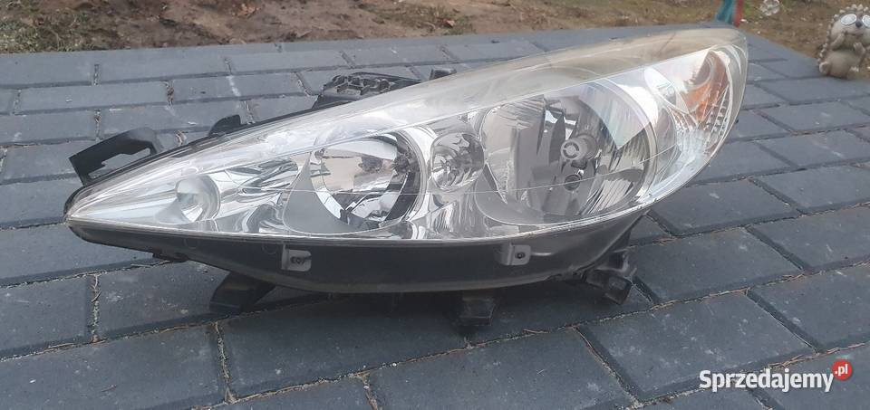 PEUGEOT 207 lampa przód lewy WYSYŁKA Pobiedziska
