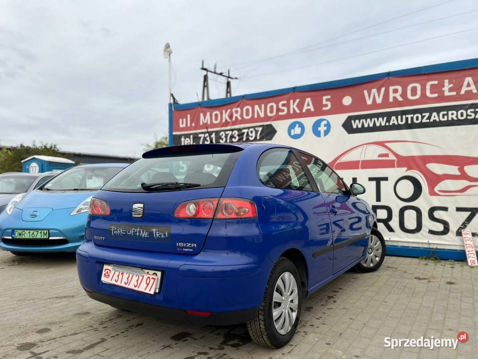Seat Ibiza 14 LPG 2006 Climatronic Ekonomiczny Wrocław