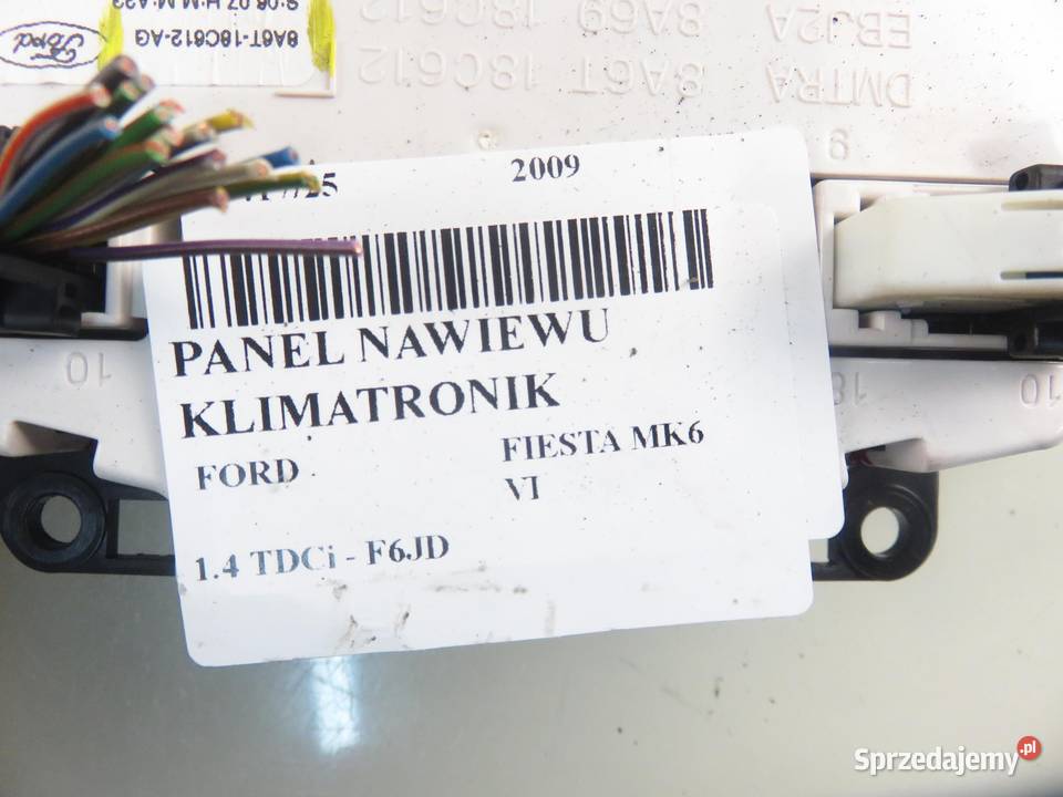KLIMATRONIK FORD FIESTA MK6 VI 8A6T18C612AG małopolskie