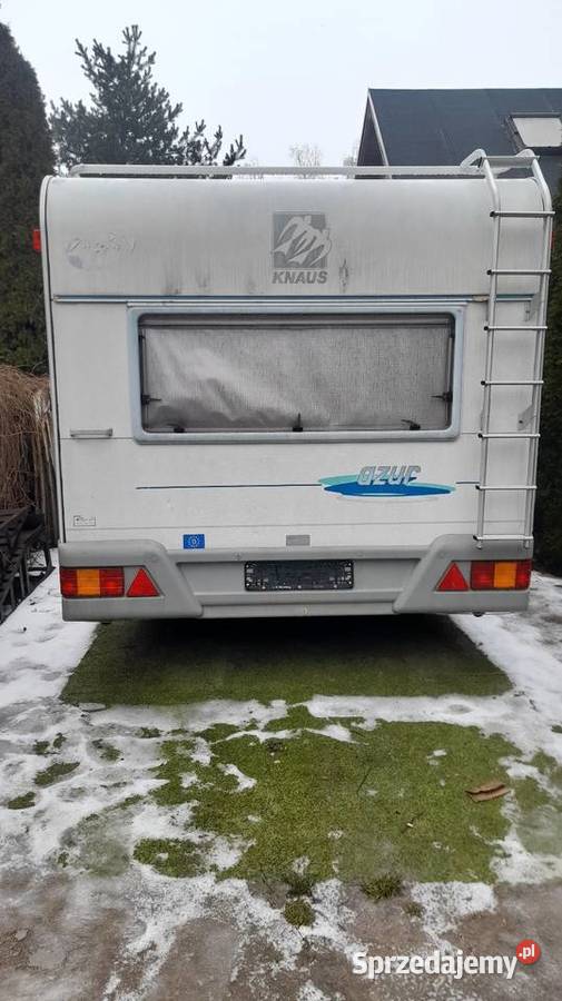 Przyczepa kempingowa duża Knaus Azur 540 Typ Rok produkcji 1997 wielkopolskie Zalasewo