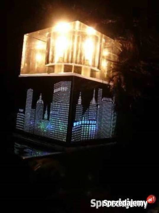 Lampa sufitowa duża biała Nowy kinkiet Led Pozostałe Wrocław