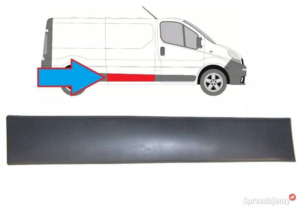 LISTWA NA DRZWI PRZESUWNE PRAWA RENAULT TRAFIC Głogów sprzedam