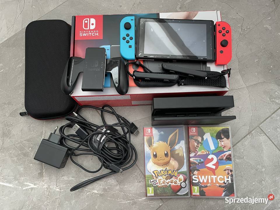 Nintendo Switch OLED Zestaw Gry Super Stan kujawsko-pomorskie Inowrocław