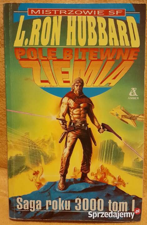 Książka Pole bitewne Ziemia LR Hubbard Warszawa sprzedam