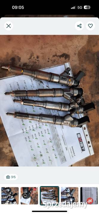 Wtryskiwacze regeneracji bmw e46 sprzedam