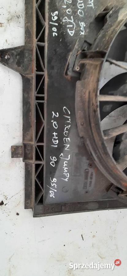 WENTYLATOR CHŁODNICY PEUGEOT 806 20 HDI ULYSSE I Siechnice