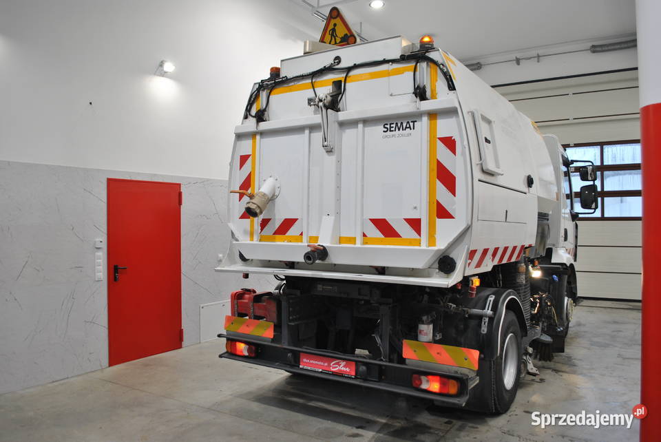 Renault Midlum 220 Zamiatarka Johnston Szczotki Sierakowice sprzedam