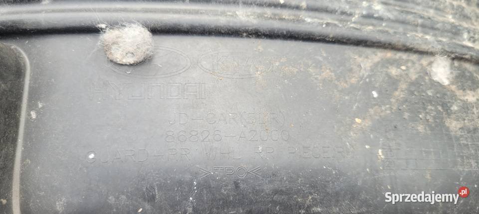 KIA CEED II NADKOLE PRAWY TYŁ