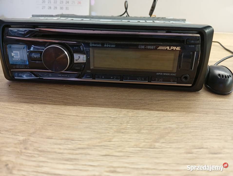 Radio samochodowe Alpine Bluetooth sprzedam