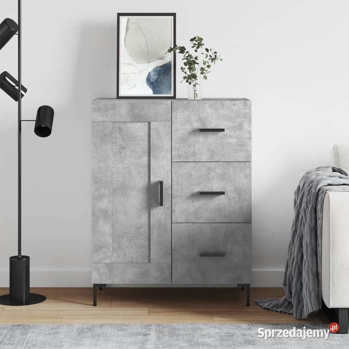 Szafka szarość betonu 695x34x90 materiał Pozostałe mazowieckie Warszawa