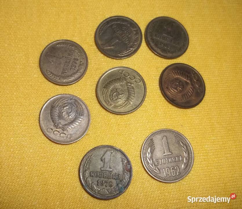 Moneta 1 kopiejka ZSRRRosja 1976 do 1985monety Łódź