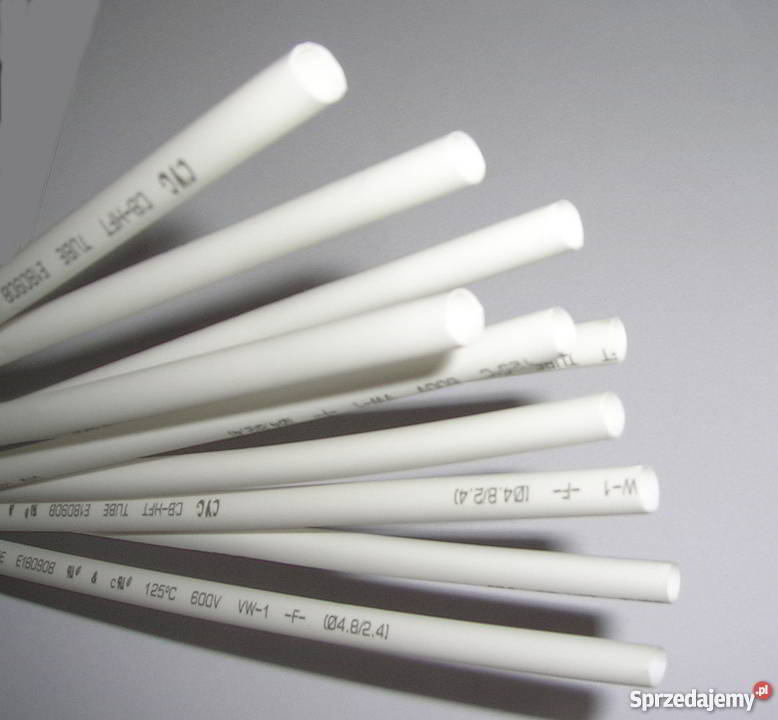 rurka koszulka termokurczliwa biała 16mm 1m 10 mazowieckie Wyszków