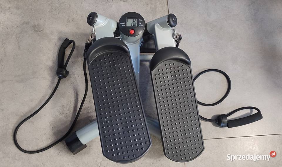 Stepper skrętny z licznikiem i linkami Sprzęt do ćwiczeń Jasień