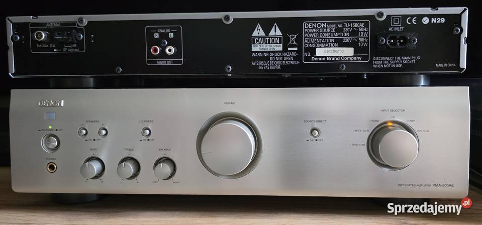Doskonały tuner radiowy DENON TU1500AE