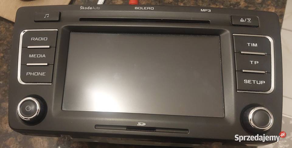 Skoda radio Bolero Octavia II Yeti zmieniarka