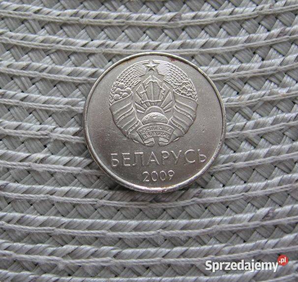 Białoruś 1 Rubel 2009r Numizmatyka Kolekcje wielkopolskie
