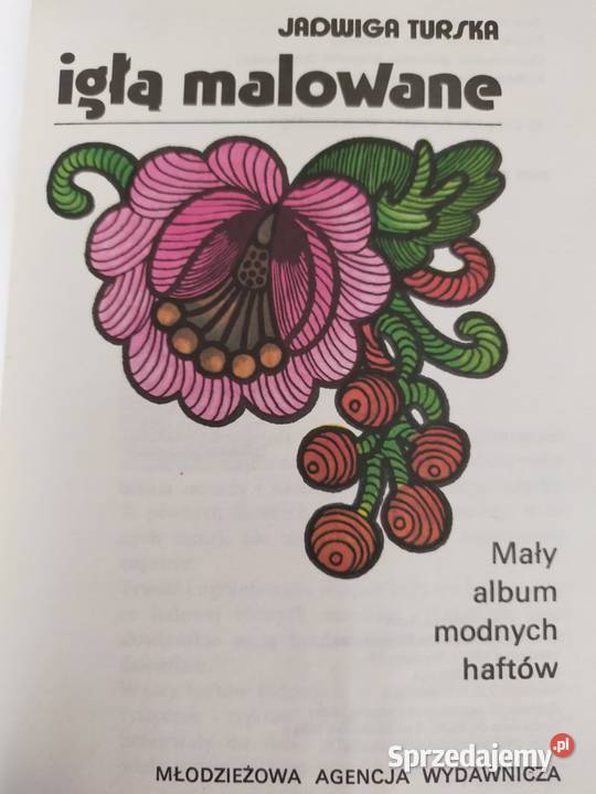 Igła malowane Jadwiga Turska