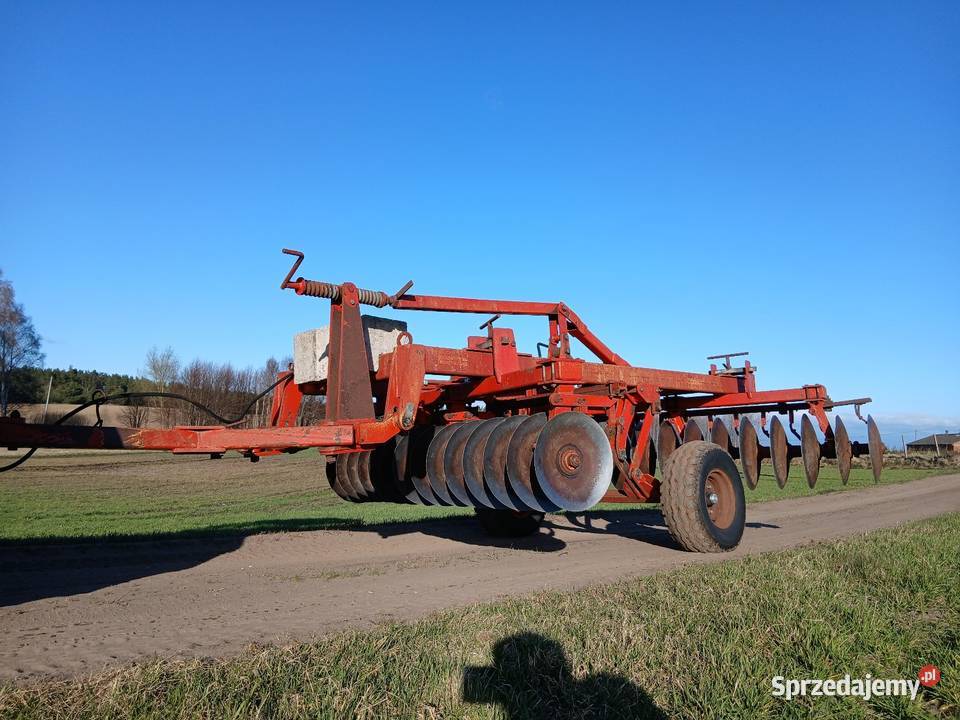 Brona talerzowa Knoche 3m Układ V Ciężka nieuszkodzony