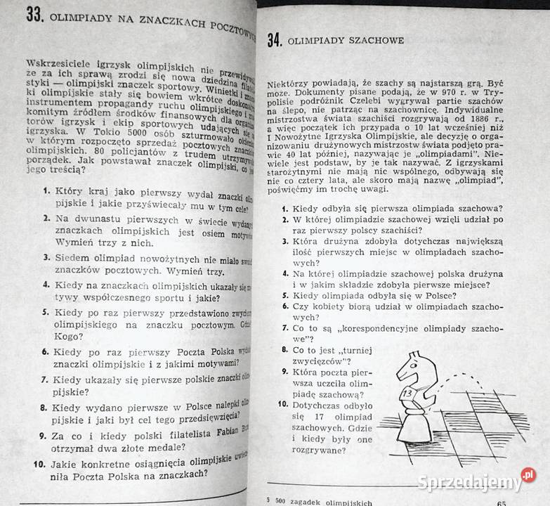 500 zagadek olimpijskich Eugeniusz Skrzypek Chełm