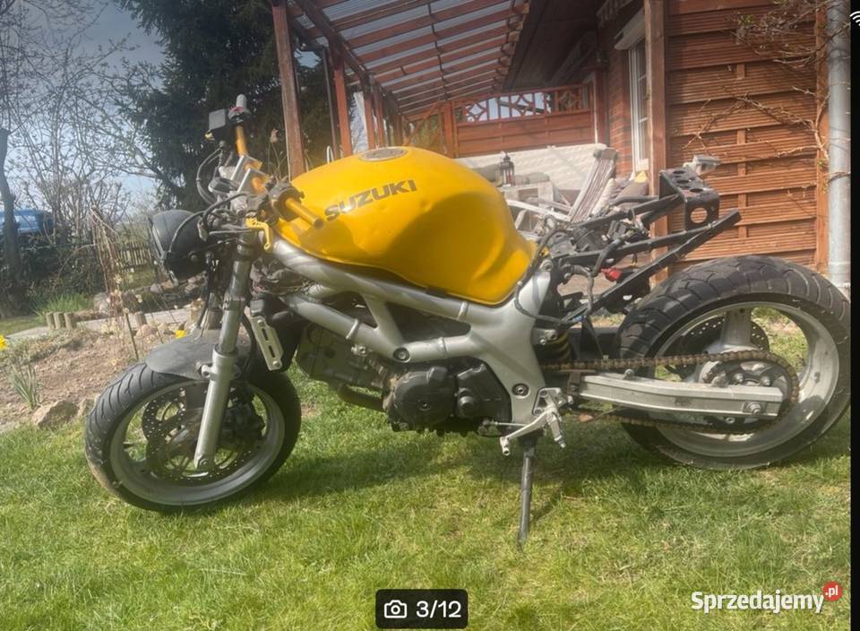 Sv 650 2001 r wszystkie części Kunki