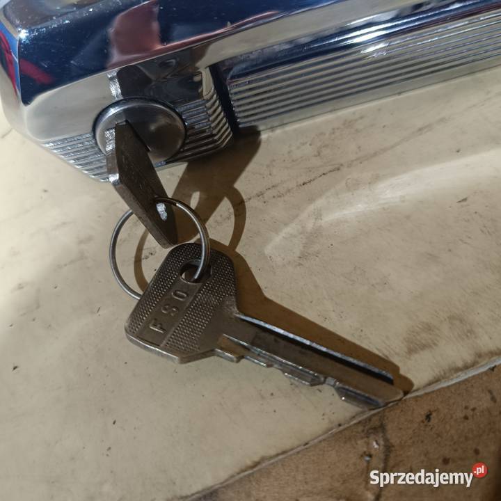 Klamki z kluczykiem Fiat 125p prawa lewa osobowe Bielsk Podlaski sprzedam