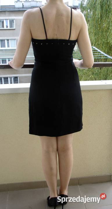 Mała czarna Nowa czarna sukienka na cienkich małopolskie Bochnia