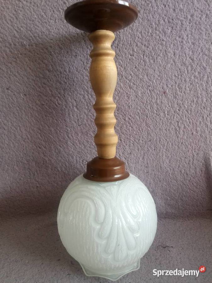 Lampa sufitowa z PRL Zawiercie