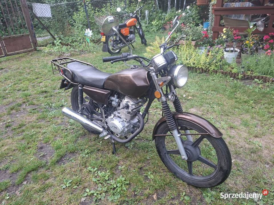 Motocykl GUOWEI 125 6710km