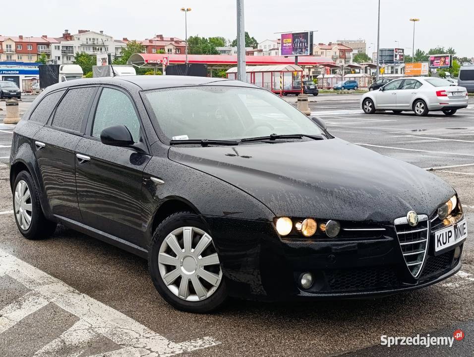 Alfa Romeo 159 19 D 2009 Klima Zadbana Zamiana czarny 159 Warszawa sprzedam