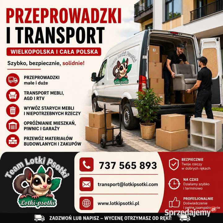 Transport Przeprowadzki wielkopolskie