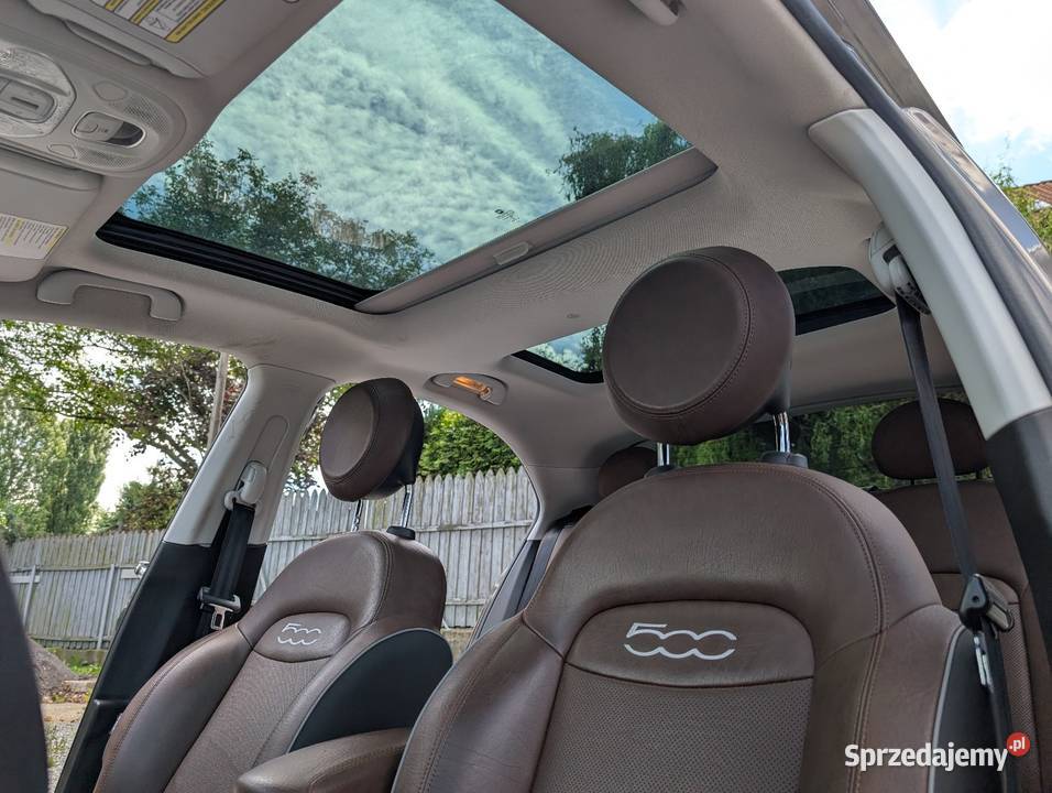 Śliczny Fiat 500X Lounge 24 MultiAir 180 benzyna automatyczna Rybnik