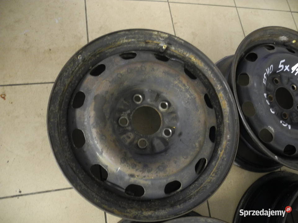 KOMPLET FELG STALOWYCH 16 5x1143 ET40 65J stalowe Trzebnica